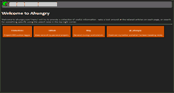 Desktop Screenshot of ahungry.com